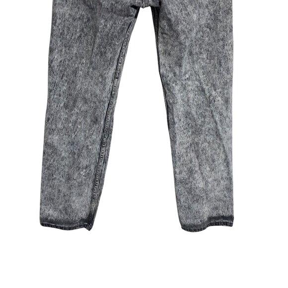 Levis 501 Vintage Acid Wash Denim Jeans 32 x 30 100% Cotton Made In USA - Picture 8 of 12